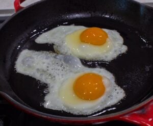 fried eggs