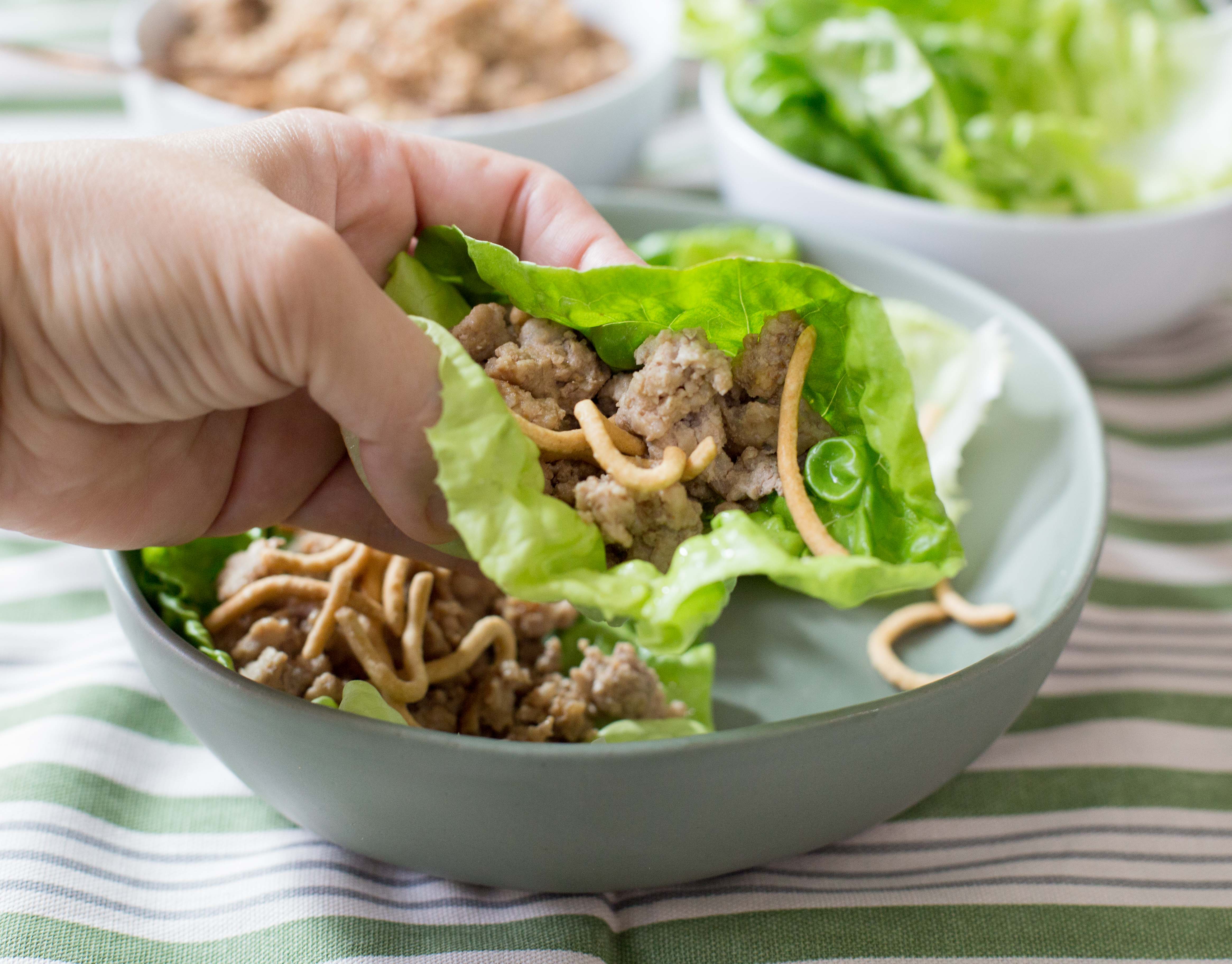 Pork Lettuce Wraps