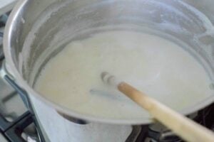 Thickening milk