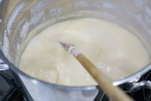 Thickening milk