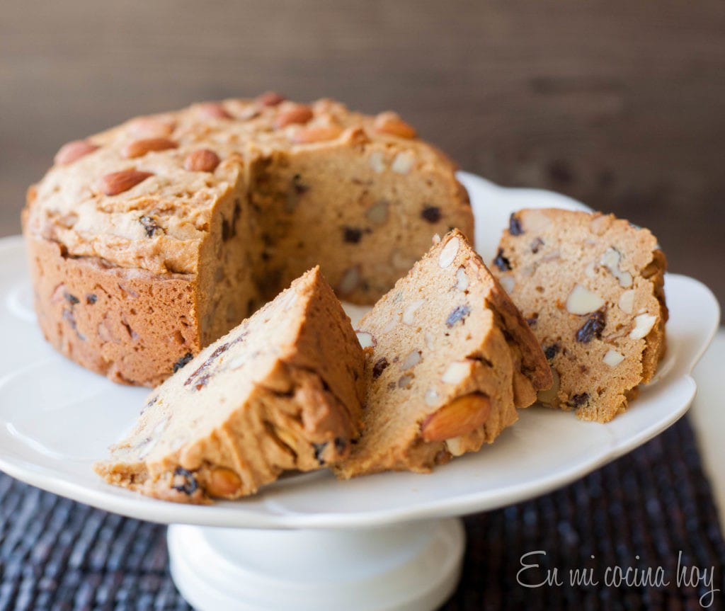 Christmas Dulce de leche Cake or Chilean Fruitcake or Pan de Pascua