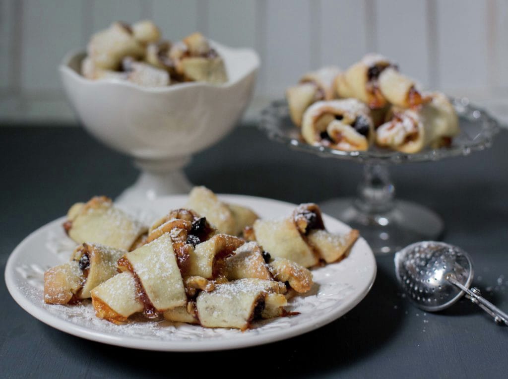 Rugelach cookies