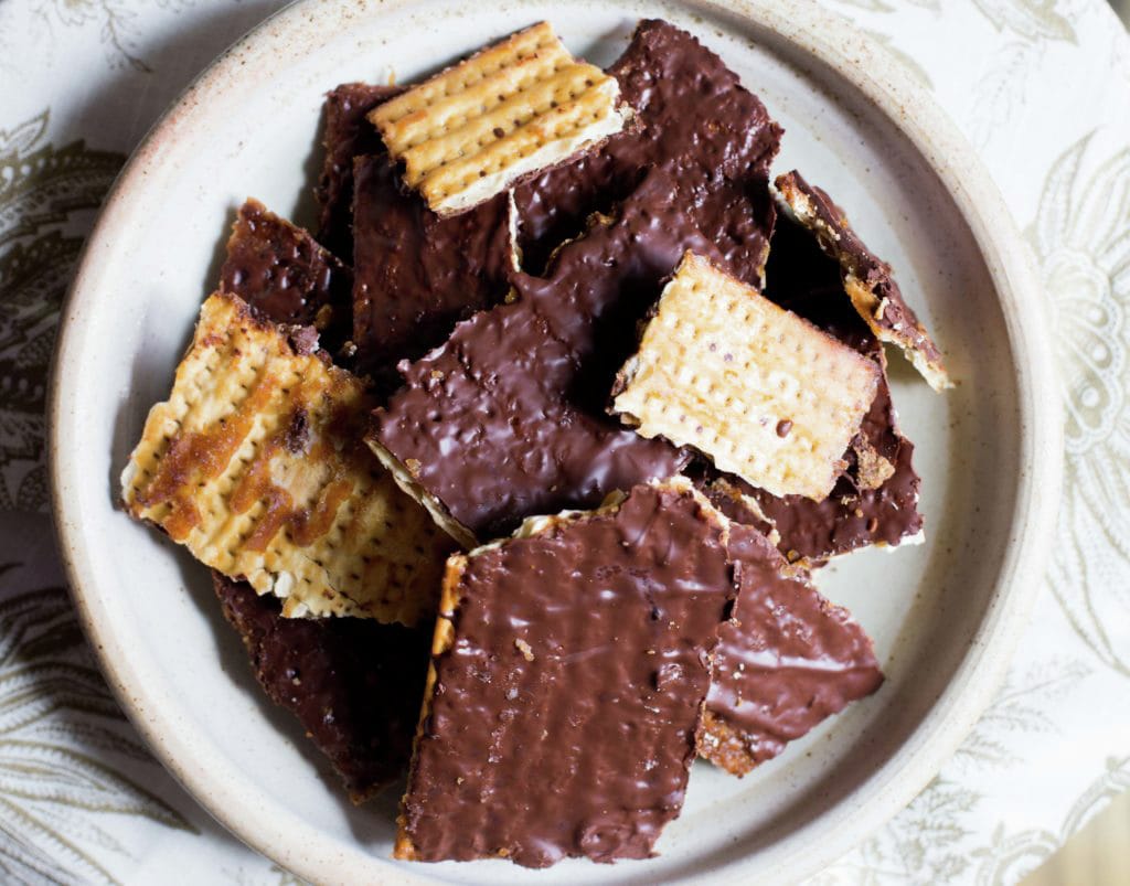 Chocolate Covered Matzo