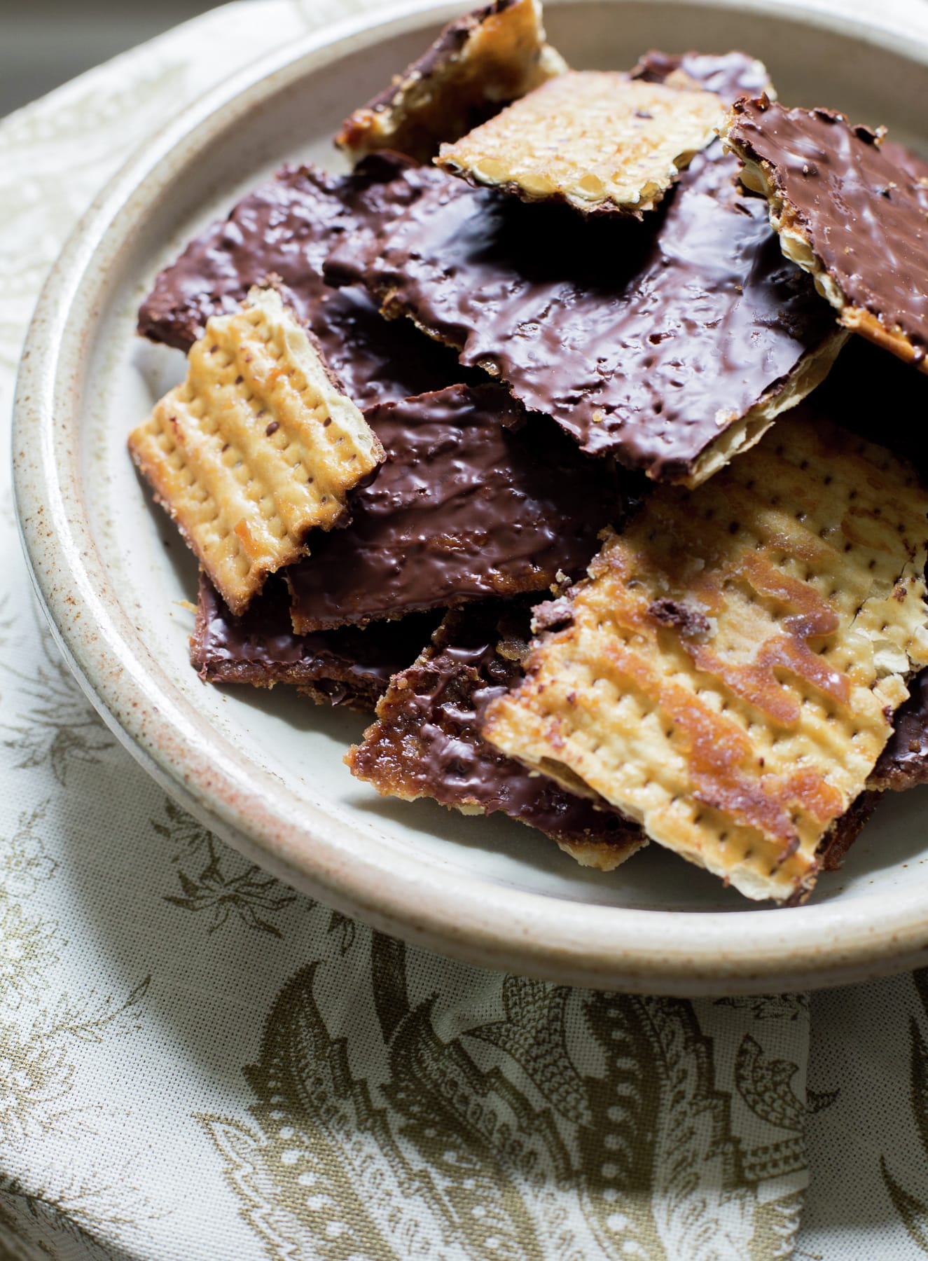 Chocolate Covered Matzo