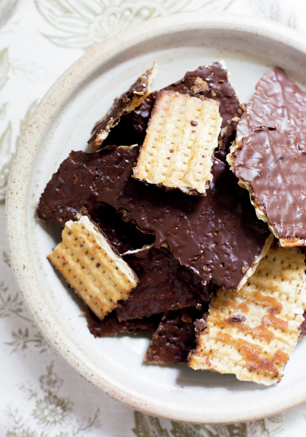 Chocolate Covered Matzo