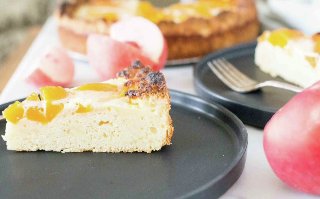 Kuchen de duraznos