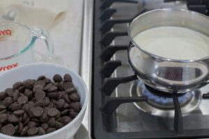 Ganache prep