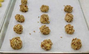 Raw walnut cookies.