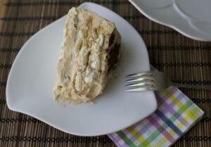 Chilean Lucuma Meringue Cake
