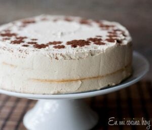 Chilean Lucuma Meringue Cake