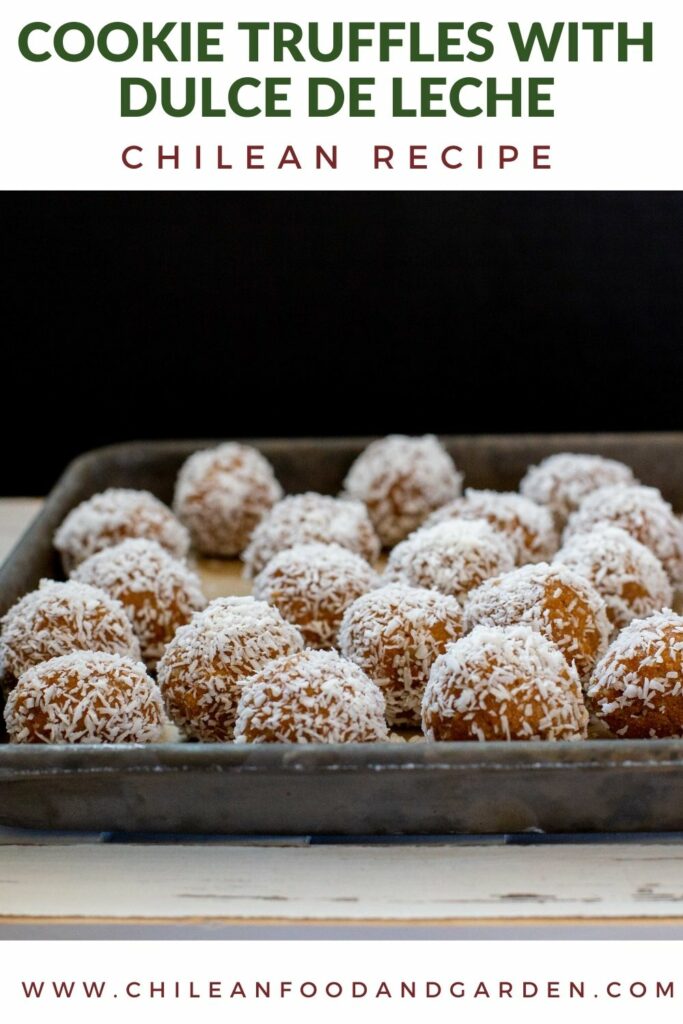 Cookie Truffles with Dulce de Leche