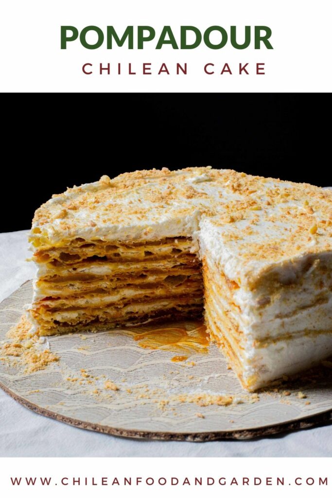 Banana Thousand Layers Cake Torta Pompadour Mil Hojas