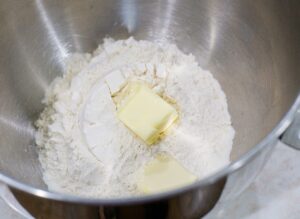 Butter and flour