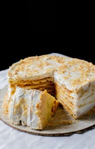 Banana Thousand Layer Cake