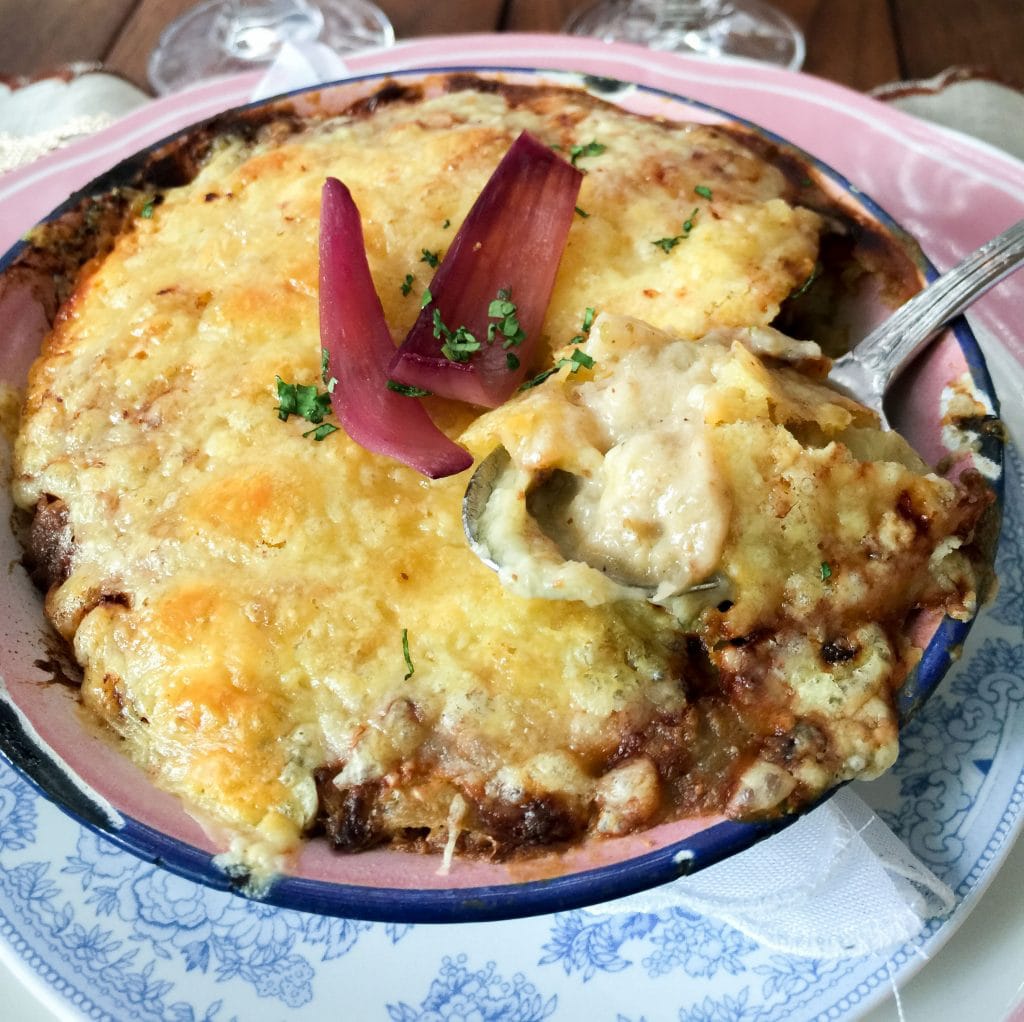 Seafood Casserole with Corn, Chilean Recipe