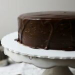 Thin Layer Raspberry Truffle Cake