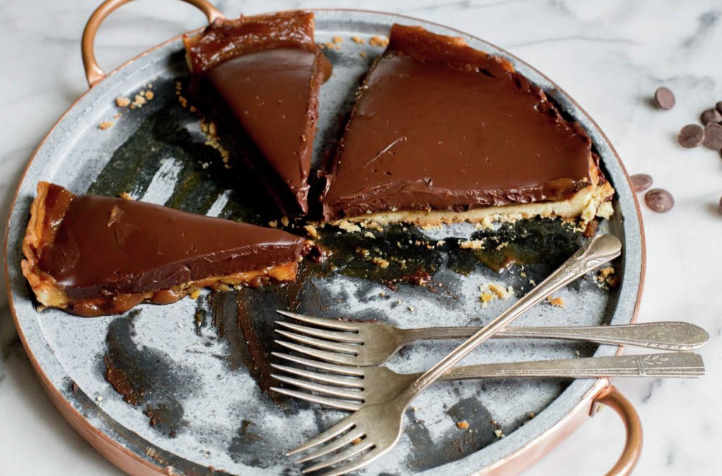 Salted Caramel Chocolate Tart