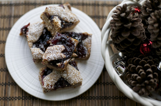 Galletas con mermelada