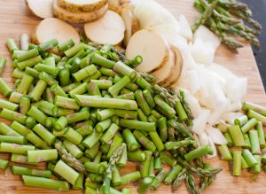 Ingredients for Cream of Asparagus