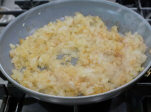 Sauteed onions.