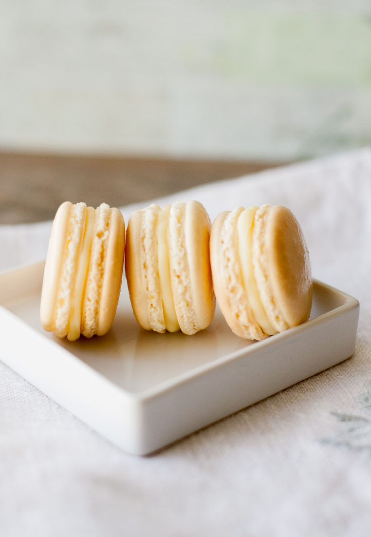 Meyer Lemon Macarons