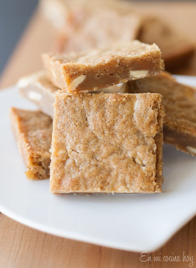 White Chocolate Blondies