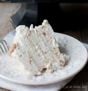 Meringue Castaña Chestnut Meringue Cake