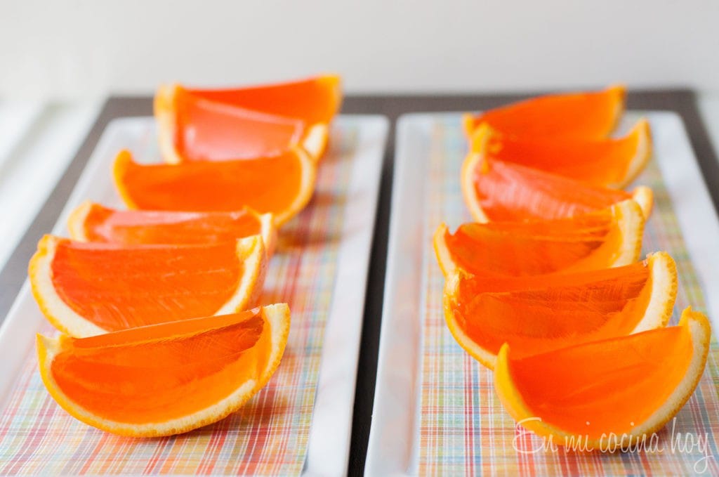 Gelatin Oranges