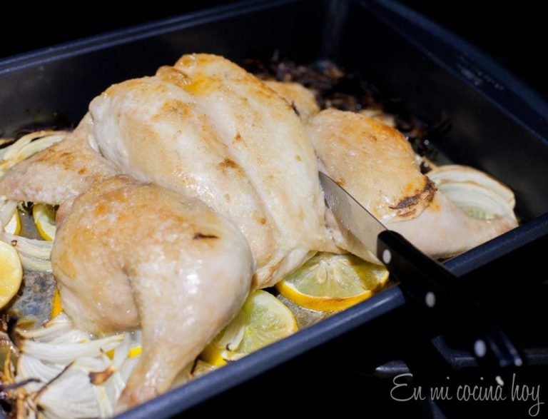 Pollo al horno fácil