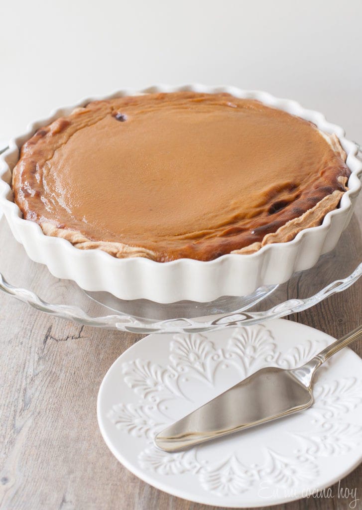 Pumpkin pie, traditional recipe