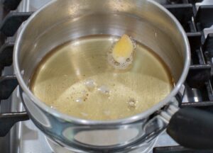garlic clove fried