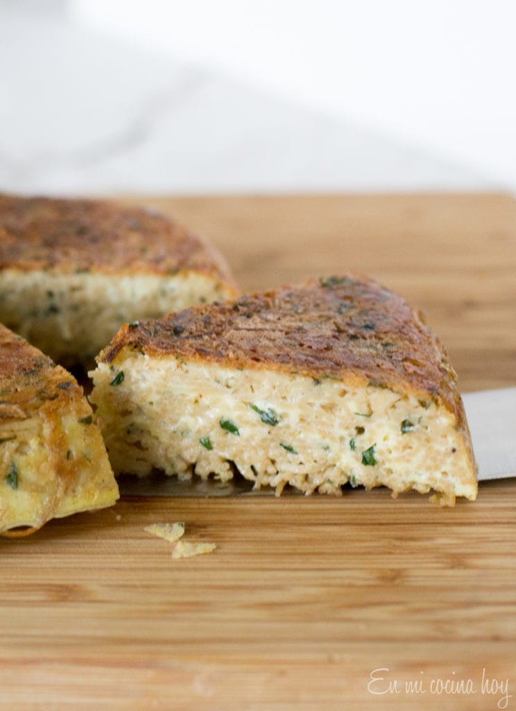 Noodle Frittata (Tortilla de Fideos)