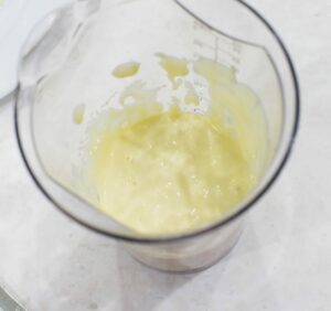 Homemade mayonnaise