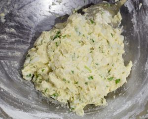 Dough for the dumplings