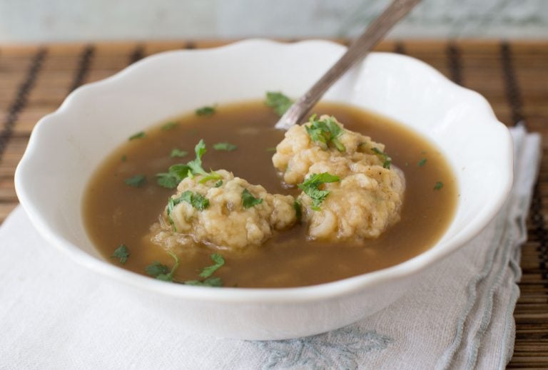 Machos Ahogados Chilean Dumpling Soup