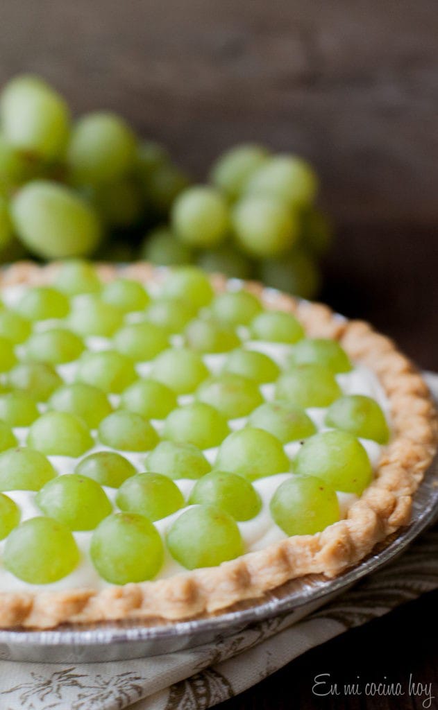 Easy White Grape Tart