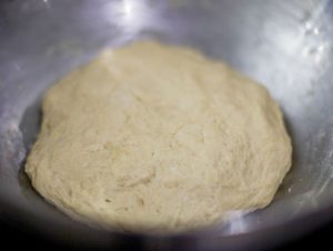 Tortilla dough.