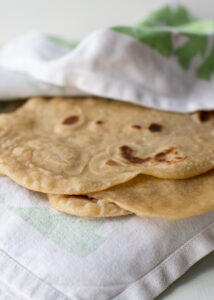 Tortillas de harina mexicanas