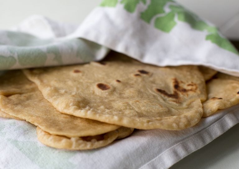 Mexican Flour Tortillas with oil