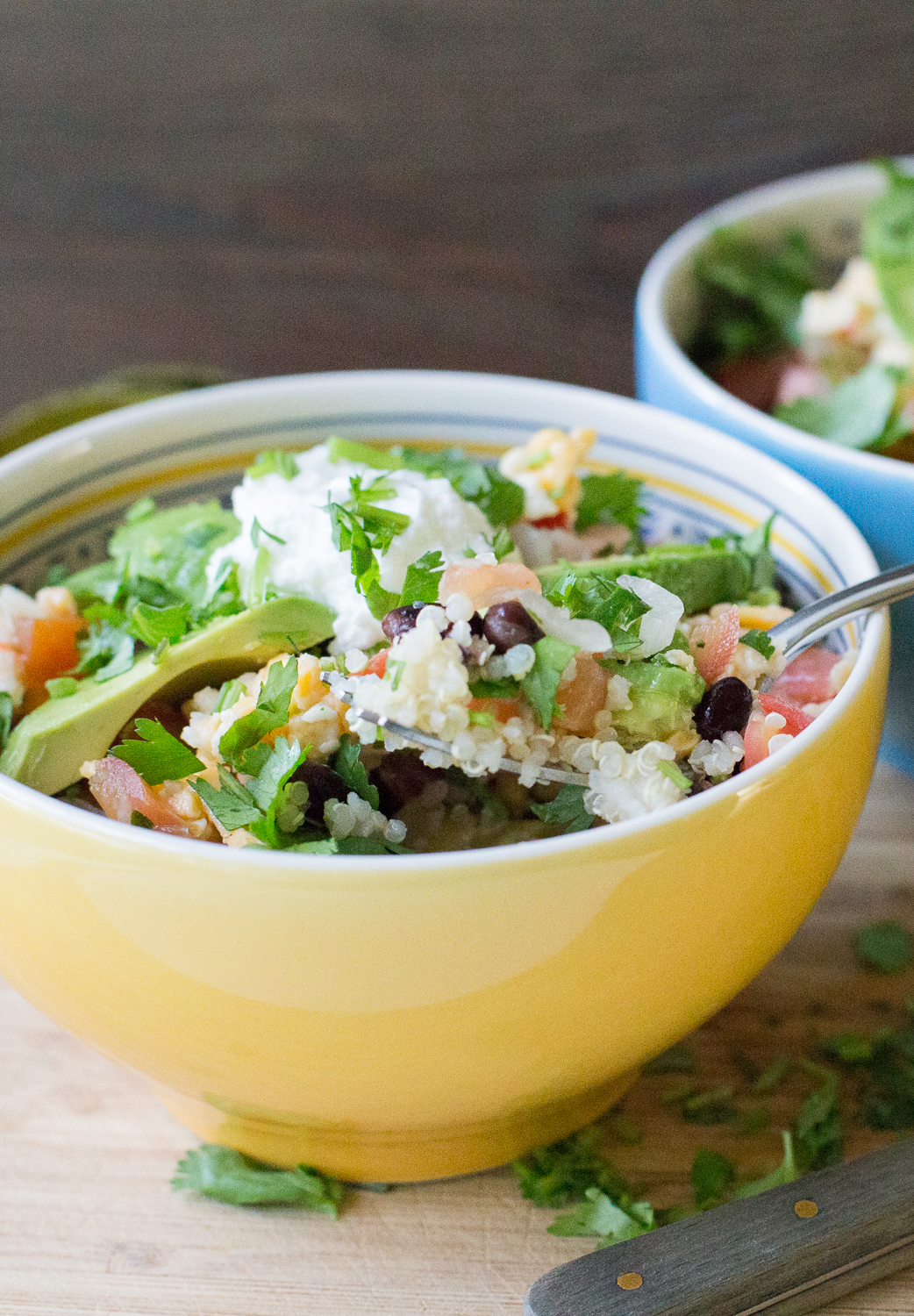 Quinoa Burrito Bowl