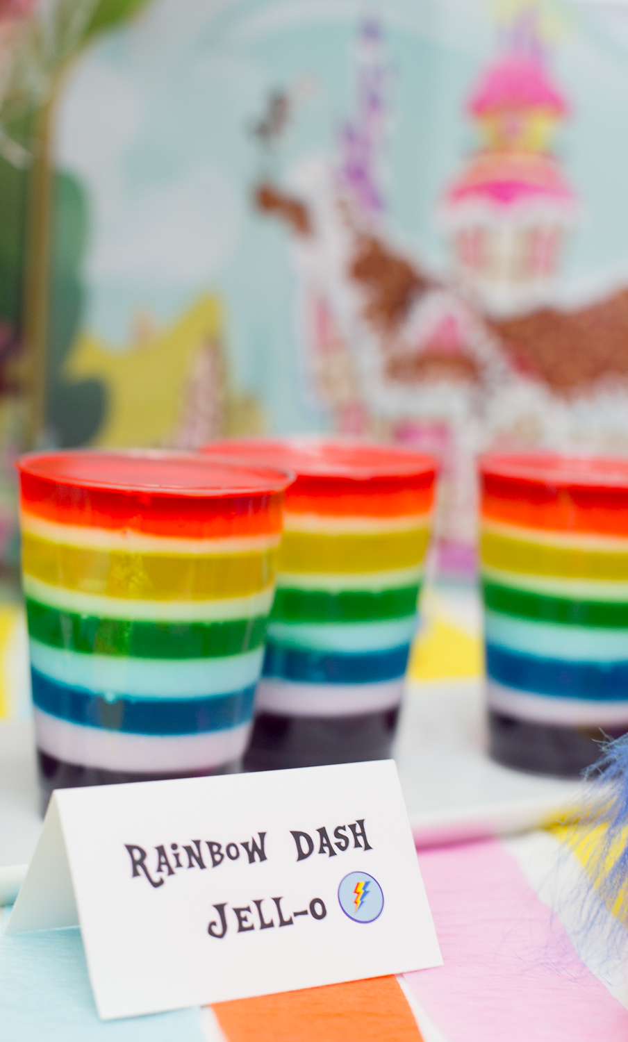 Rainbow Jello