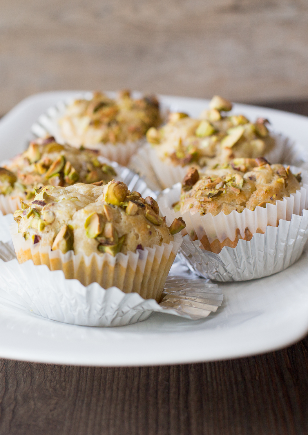 Leek and Pistachio Muffins