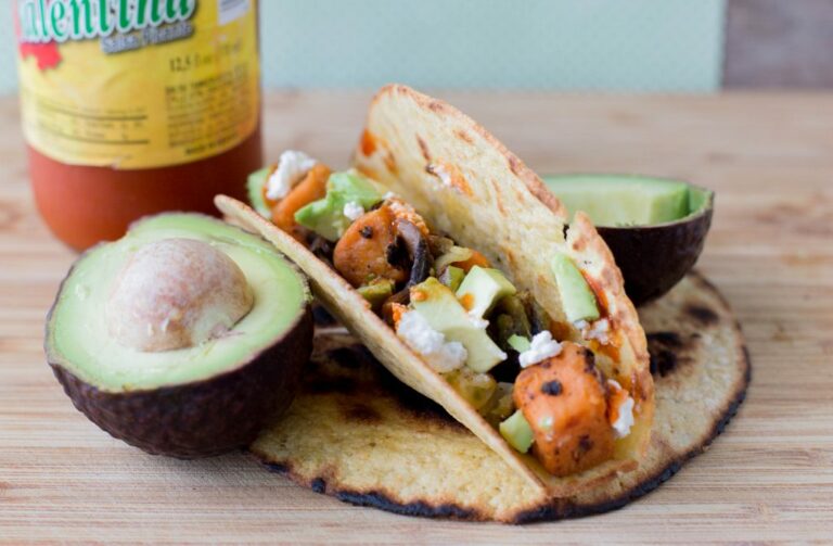 Street sweet potato tacos