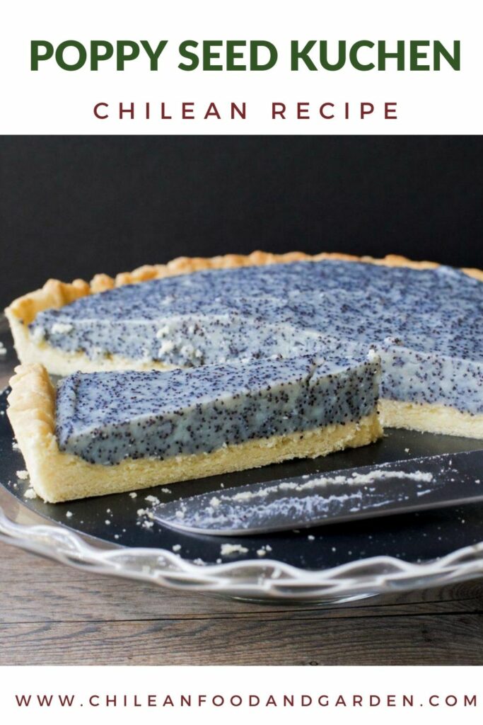 Poppy Seed Kuchen
Kuchen de Amapolas