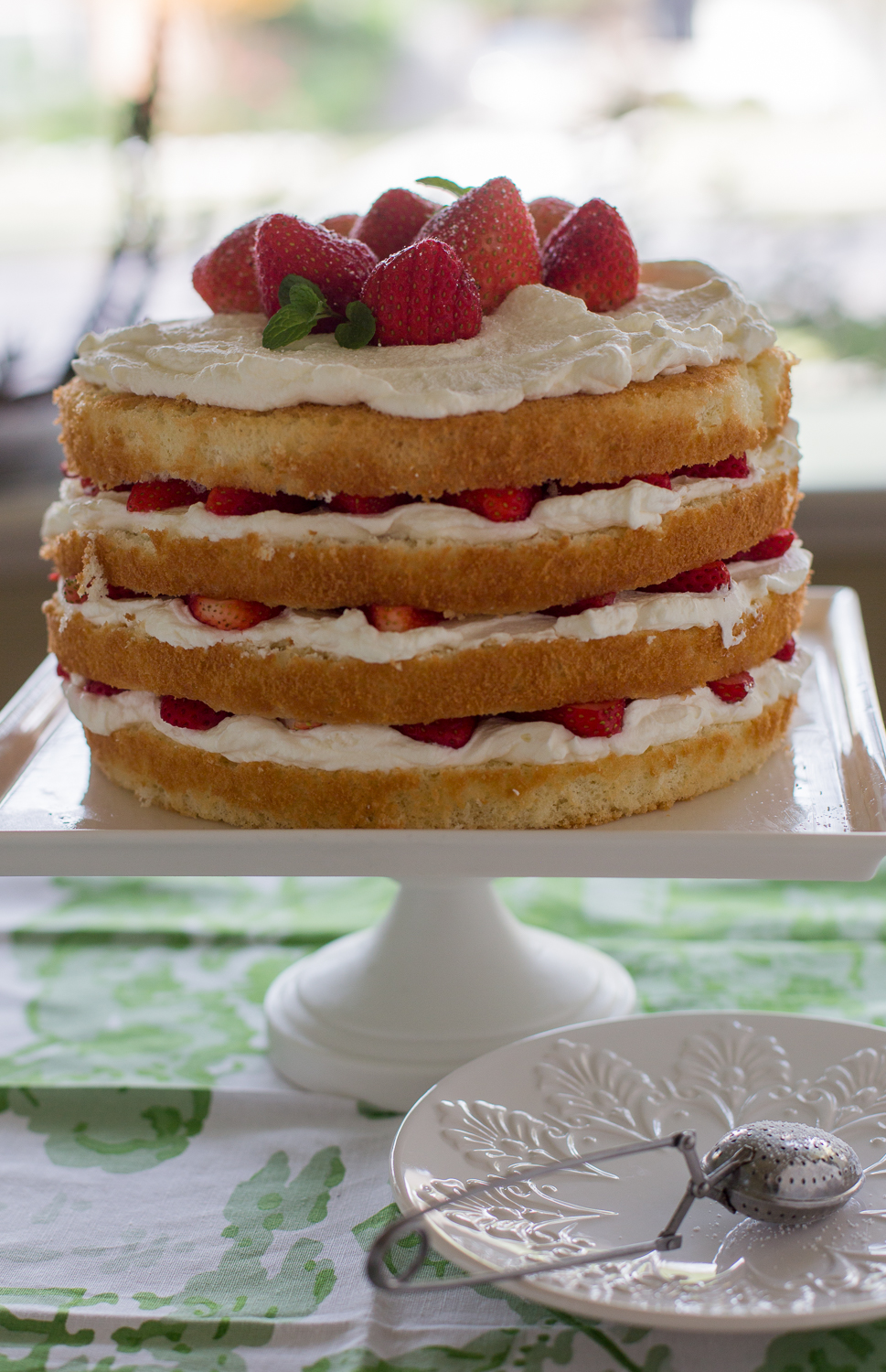 Vanilla Genoise Cake