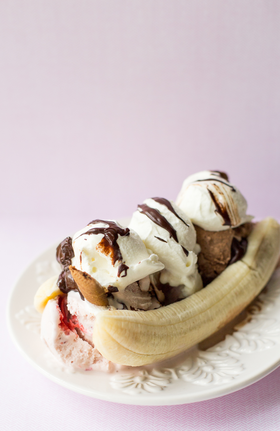 Banana split, versi?n chilena