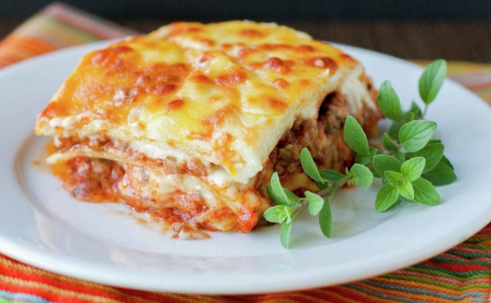 Lasagna with bechamel