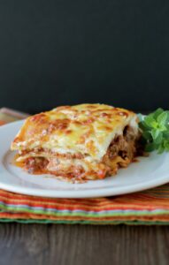 Lasagna with White Sauce and Bolognesa