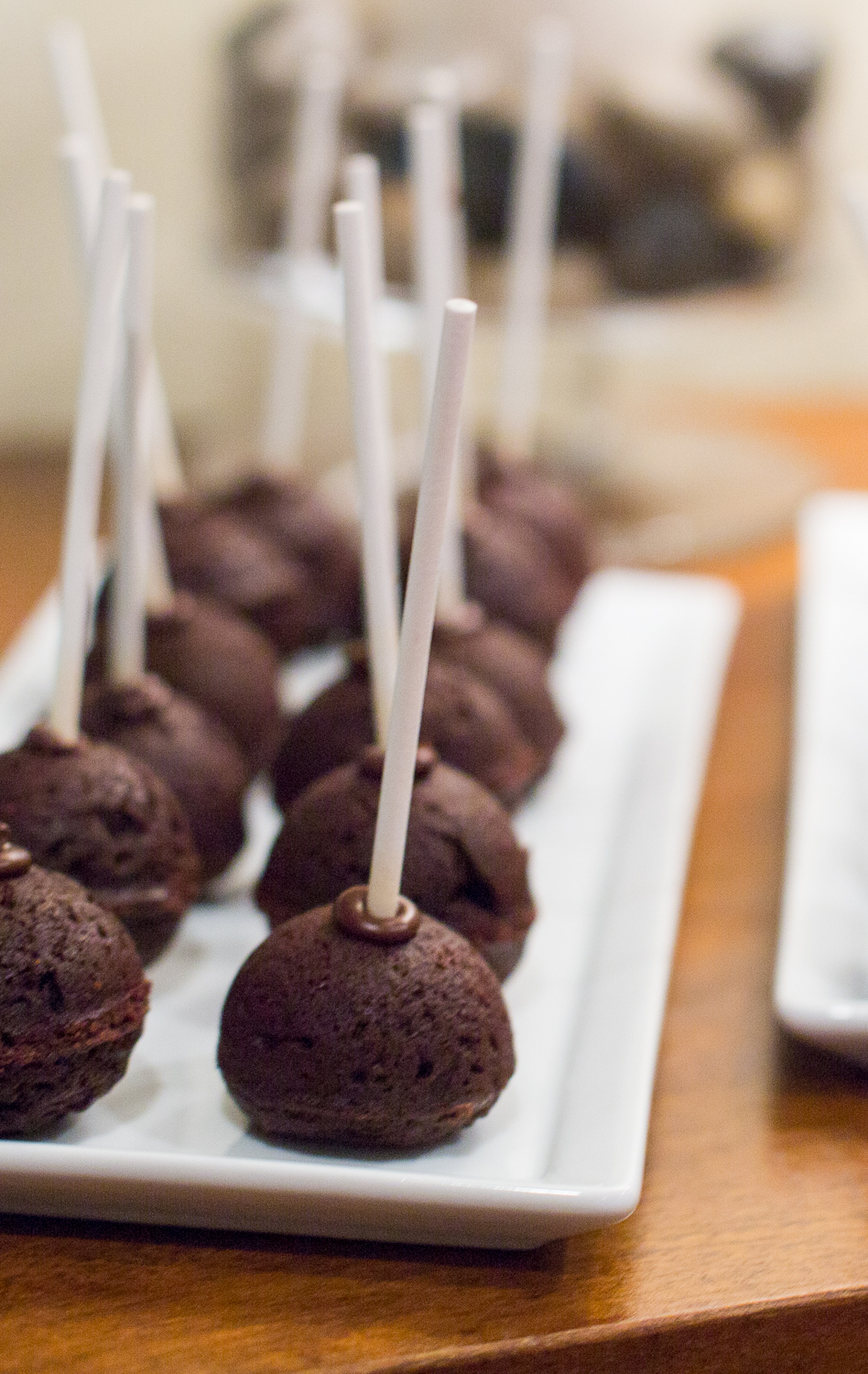 Chocolate cake pops