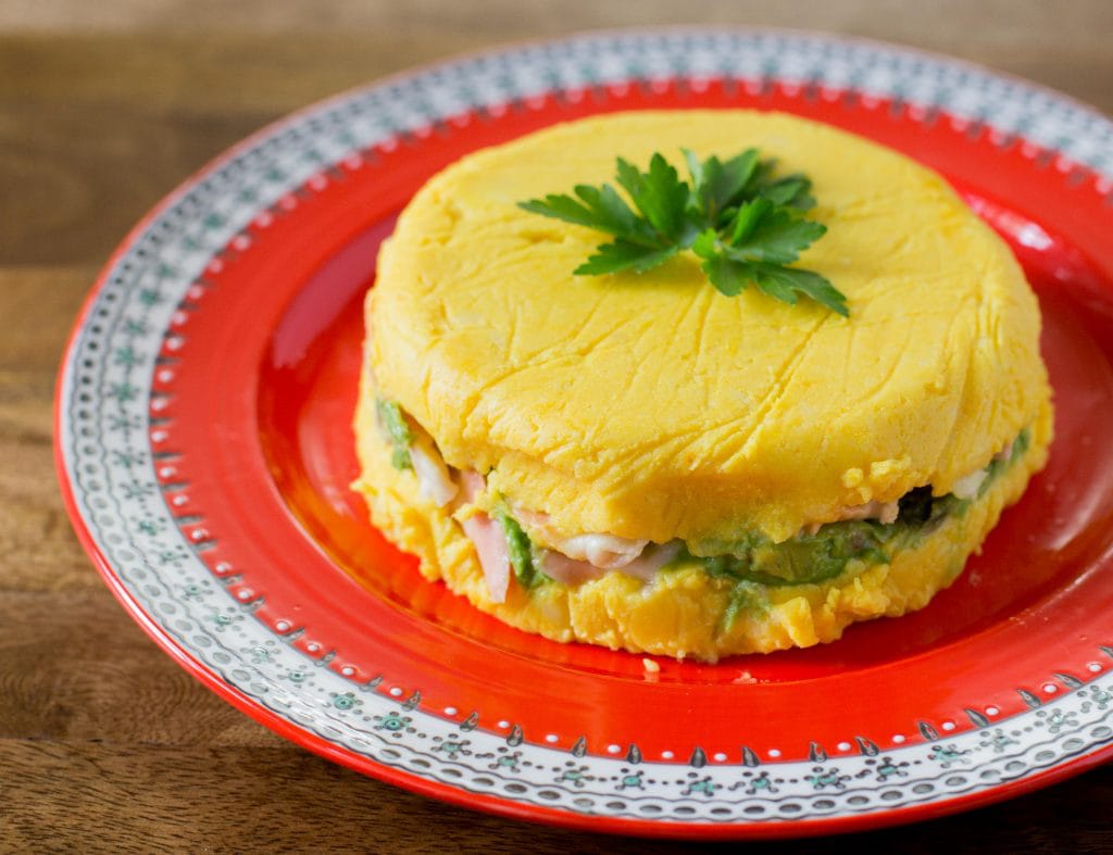 Peruvian Seafood Causa 